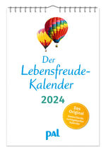 ISBN 9783923614448: Der Lebensfreude-Kalender 2024 - Der Original-Wandkalender, der meistgekaufte Kalender Deutschlands, 40 Blatt mit Spiralbindung. Mit motivierenden Denkanstößen, psychologischen Impulstexten und Naturfotos