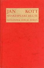 ISBN 9783923854462: Shakespeare Heute / Gedächtnis des Körpers / Gott Essen/ Leben auf Raten