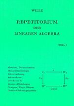 ISBN 9783923923403: Repetitorium der Linearen Algebra, Teil 1