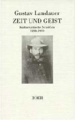 ISBN 9783924963101: Zeit und Geist. Kulturkritische Schriften 1890 - 1919. Hrsg. von Rolf Kauffeldt und Michael Matzigkeit.