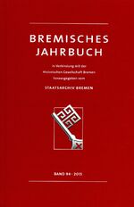 ISBN 9783925729768: Bremisches Jahrbuch – 2015