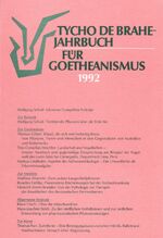 ISBN 9783926347145: Tycho de Brahe-Jahrbuch für Goetheanismus / Tycho de Brahe-Jahrbuch für Goetheanismus - 1992 (T26)