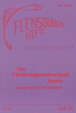 Die Christengemeinschaft heute - Anspruch und Wirklichkeit