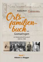 ISBN 9783926969385: Ortsfamilienbuch Gomaringen mit Hinterweiler & Stockach 1604 – 1908 – Bd. 1 & 2 plus CD