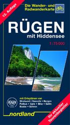 ISBN 9783928397063: Rügen mit Hiddensee - 1:75000, Wander- und Radwanderkarte