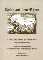 ISBN 9783928603041: Die Reise auf dem Rhein - 1. Teil von Mainz bis Andernach