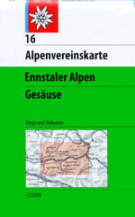 ISBN 9783928777346: Ennstaler Alpen, Gesäuse - Wege und Skitouren - 1:25.000