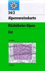 ISBN 9783928777483: Kitzbüheler Alpen 34/2 Östliches Blatt - Skirouten. Alpenvereinskarte 1: 50 000