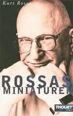 ISBN 9783930594191: Rossas Miniaturen. - SIGNIERT!