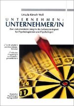 ISBN 9783931589486: Unternehmen Unternehmer/in