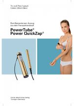 ISBN 9783932346729: Therapiehandbuch PowerTube, Power QuickZap - mit großem Praxisteil ; ... das Standardwerk der Akupunkttherapie mit der PowerTube bzw. dem Power QuickZap