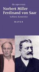 ISBN 9783932386213: Camera obscura. Norbert Miller; Schloß Kostenitz / Ferdinand von Saar / Da-capo-Essay