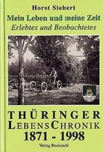 ISBN 9783932554230: Mein Leben und meine Zeit - Erlebtes und Beobachtetes 1871-1998 – Erinnerungen an das Vogtland, Zeulenroda und Thüringen. Krieg und Gefangenschaft in Tunesien (1942-1943), Kriegsgefangenschaft in den USA ( 1943-1946) und England 1946-1947), Aufbau und Unt