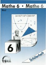 ISBN 9783933624376: Mathe 6 - Schülerheft