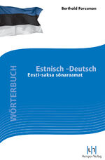 ISBN 9783934106369: Wörterbuch Estnisch-Deutsch