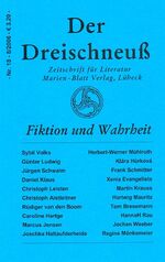 ISBN 9783934611153: Fiktion und Wahrheit - Zeitschrift für Literatur - Der Dreischneuß Nr. 18 -