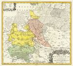 Comitatus Hohnstein - nec non Dynastiarum Lohra et Klettenberg ; geographica delineatio ex originali authentico desumta viarumque et postarum cursibus locupletata