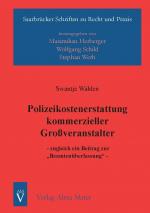 ISBN 9783935009270: Polizeikosten kommerzieller Großveranstalter - Zugleich ein Beitrag zur "Beamtenüberlassung"