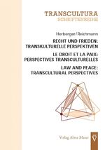 ISBN 9783935009430: Recht und Frieden: Transkulturelle Perspektiven Le droit et la paix: Perspectives transculturelles Law and Peace: Transcultural Perspectives