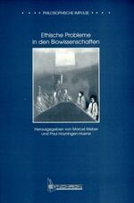 ISBN 9783935025133: Ethische Probleme in den Biowissenschaften