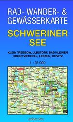 ISBN 9783935621564: Rad-, Wander- und Gewässerkarte Schweriner See - Mit Klein Trebbow, Lübstorf, Bad Kleinen, Hohen Viecheln, Leezen, Crivitz. Mit UTM-Gitter für GPS. Maßstab 1:35.000.