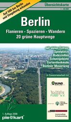 ISBN 9783935863117: Übersichtskarte Berlin. Flanieren – Spazieren – Wandern. 1 : 40.000