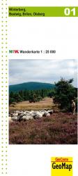 ISBN 9783936184570: Winterberg Blatt 01 topographische Wanderkarte NRW – 1:25.000