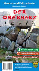 Der Oberharz – Wander- und Fahrradkarte