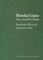 ISBN 9783936698152: Russkij Gejne - Der russische Heine - Russlands Blick auf Heinrich Heine