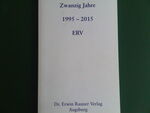 ISBN 9783936905595: 20 Jahre 1995-2015 ERV