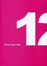 ISBN 9783938070000: Mitteilungen / Mitteilungen 12