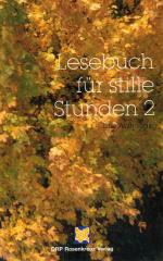 ISBN 9783938540312: Lesebuch für stille Stunden 2 - Eine Anthologie