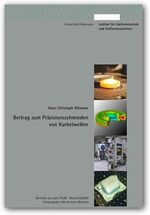 ISBN 9783939026143: Beitrag zum Präzisionsschmieden von Kurbelwellen