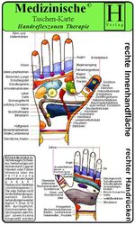 ISBN 9783939081371: Handreflexzonen Therapie - Medizinische Taschen-Karte