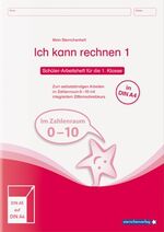 ISBN 9783939293071: Ich kann rechnen 1 - Schülerarbeitsheft für die 1. Klasse in DIN A4 – Mein Sternchenheft Mathematik zum selbstständigen Arbeiten im Zahlenraum 0-10 mit integriertem Ziffernschreibkurs