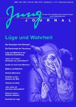 Jung Journal Heft 39: Lüge und Wahrheit – Forum für Analytische Psychologie und Lebenskultur