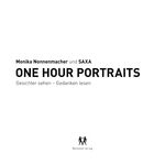 ISBN 9783939431992: One Hour Portraits – Gesichter sehen - Gedanken lesen