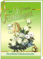 ISBN 9783940025661: Zur Goldenen Hochzeit – Herzliche Glückwünsche