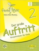 ISBN 9783940069269: Fiedel-Max für Viola - Der große Auftritt Band 2 - Vorspielstücke zum Fiedel-Max, mit CD