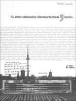 ISBN 9783940384362: 10. internationales literaturfestival berlin / Berliner Festspiele / Charles Fischer Pancake / Taschenbuch / 264 S. / Deutsch / 2010 / Vorwerk 8 / EAN 9783940384362