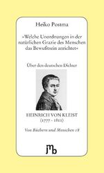 ISBN 9783940970183: Welche Unordnungen in der natürlichen Grazie des Menschen das Bewußtsein anrichtet