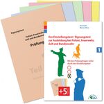 ISBN 9783941356344: Der Eignungstest / Einstellungstest zur Ausbildung bei Polizei, Feuerwehr, Zoll und Bundeswehr - Mit den Prüfungsfragen sicher durch den Einstellungstest