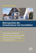 ISBN 9783941480223: Brennpunkte der Umsatzsteuer bei Immobilien