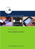 ISBN 9783941880306: Wissenschaftliches Schreiben