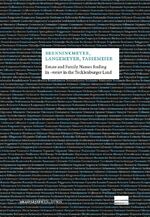 ISBN 9783942359481: Brenninkmeyer, Langemeyer, Tassemeier – Estate and Family Names Ending in -meier in the Tecklenburger Land