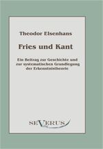 ISBN 9783942382366: Fries und Kant