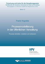 ISBN 9783942731638: Prozessmodellierung in der öffentlichen Verwaltung - Prozesse darstellen, verstehen und verbessern