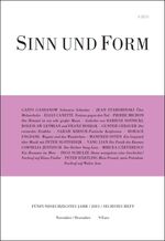 Sinn und Form 6/2013