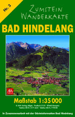 ISBN 9783944321332: Zumstein Wanderkarte Bad Hindelang - 1:35000