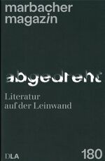 ISBN 9783944469706: Abgedreht - Literatur auf der Leinwand